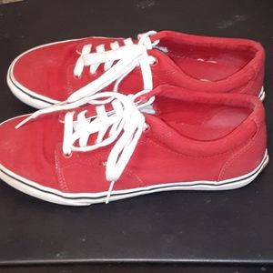 Van's red mens 10.5
